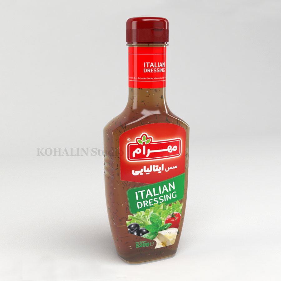 طراحی بسته بندی محصول سس مهرام